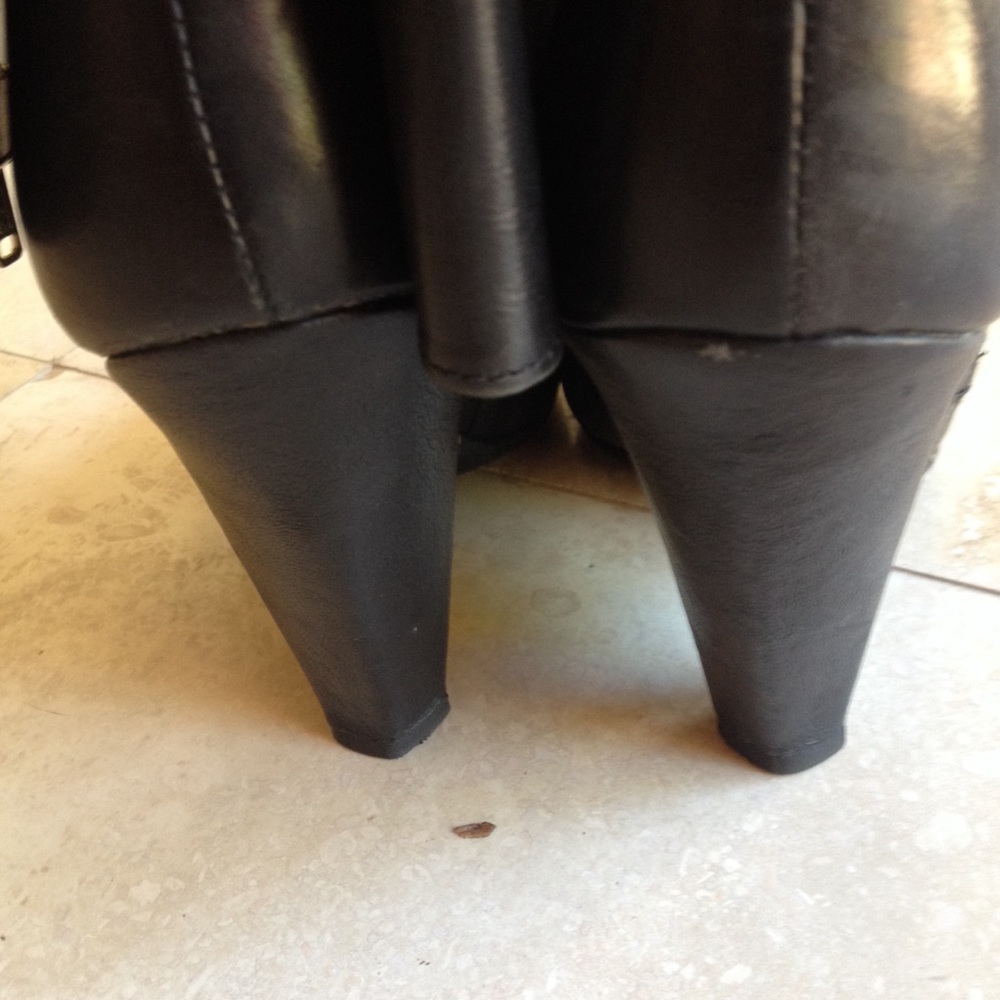 Sigerson Morrison Bella Fold Down Leather Boots - Picture 7 of 8